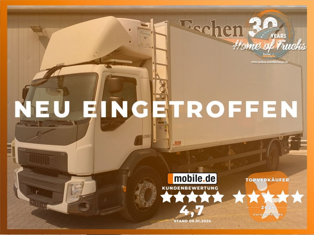 Volvo FE 280|CarrierSupra1250MT*Diesel/Netz*LBW 2.0to. - Kylbil lastbil: bild 1 Volvo FE 280|CarrierSupra1250MT*Diesel/Netz*LBW 2.0to. - Kylbil lastbil: bild 1