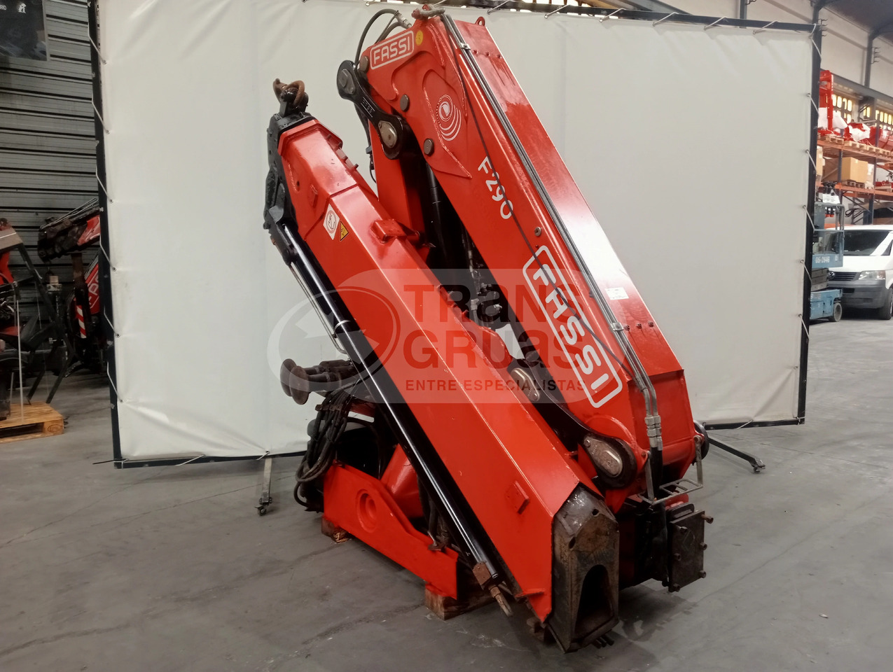 Grúa Fassi F290A.24 - Lastbilskran för Lastbil: bild 5 Grúa Fassi F290A.24 - Lastbilskran för Lastbil: bild 5