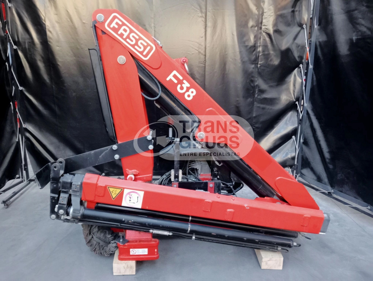 Grúa Fassi F38AF - Lastbilskran för Lastbil: bild 2 Grúa Fassi F38AF - Lastbilskran för Lastbil: bild 2