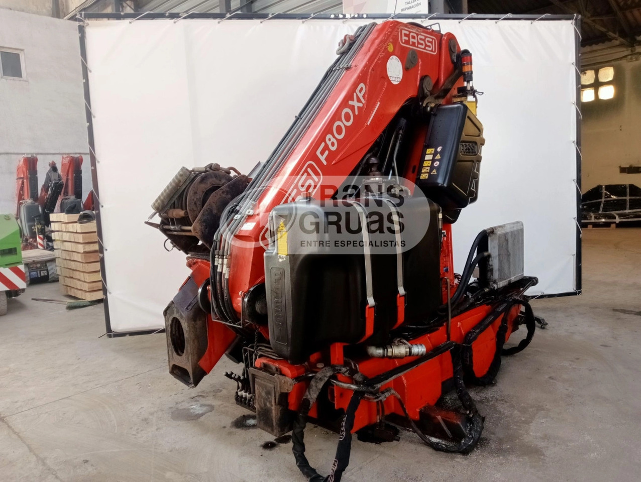 Grúa Fassi F800AXP.26 - Lastbilskran för Lastbil: bild 2 Grúa Fassi F800AXP.26 - Lastbilskran för Lastbil: bild 2