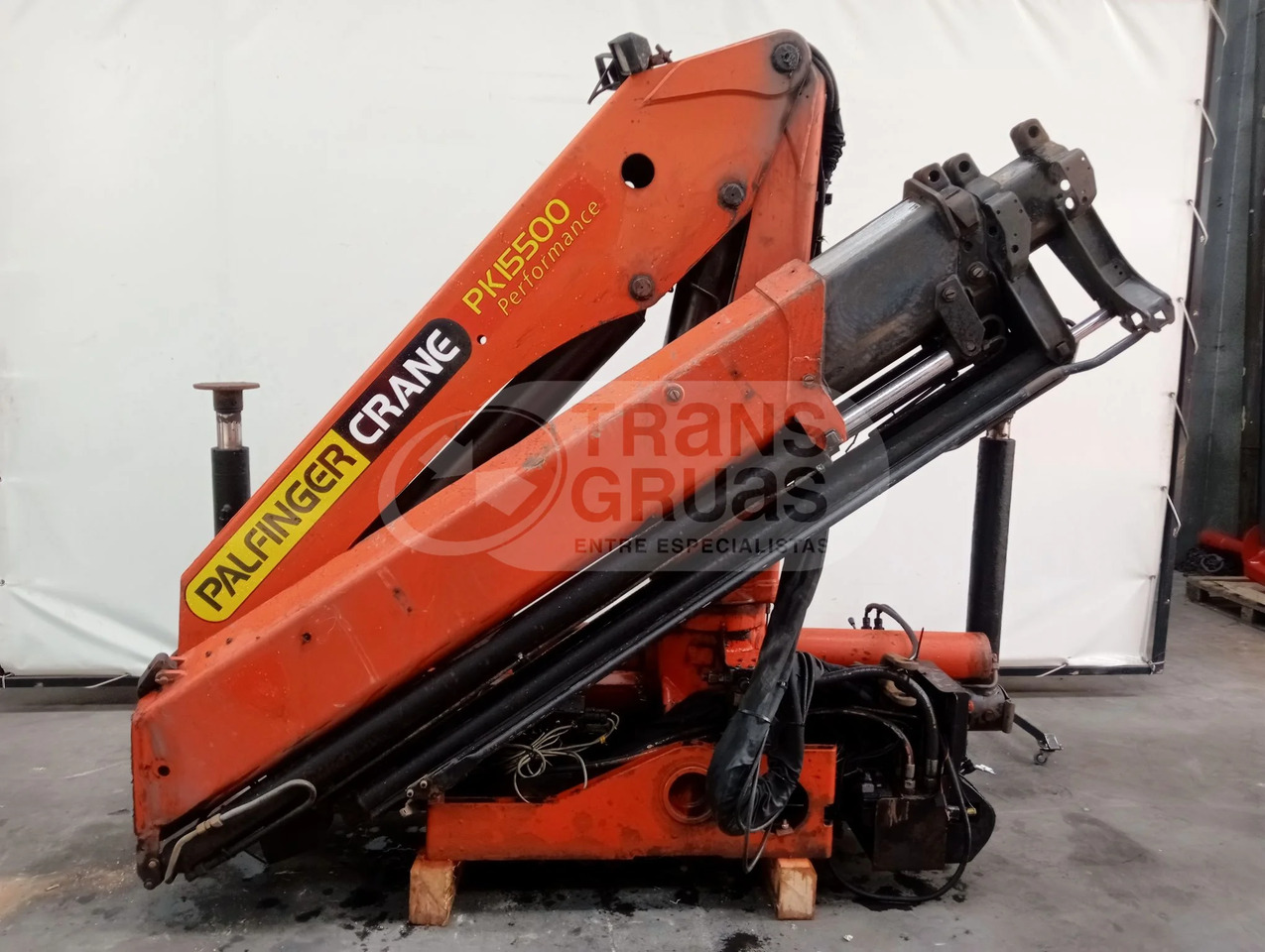 Grúa hidráulica Palfinger PK 15500 - Lastbilskran: bild 1 Grúa hidráulica Palfinger PK 15500 - Lastbilskran: bild 1