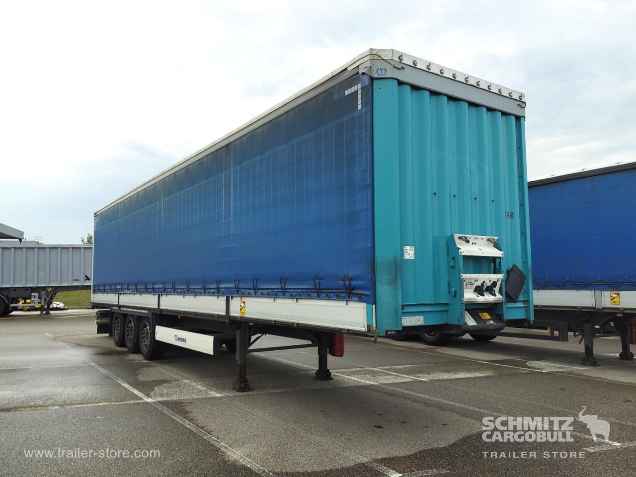 KRONE Curtainsider Dropside - Kapelltrailer: bild 1 KRONE Curtainsider Dropside - Kapelltrailer: bild 1