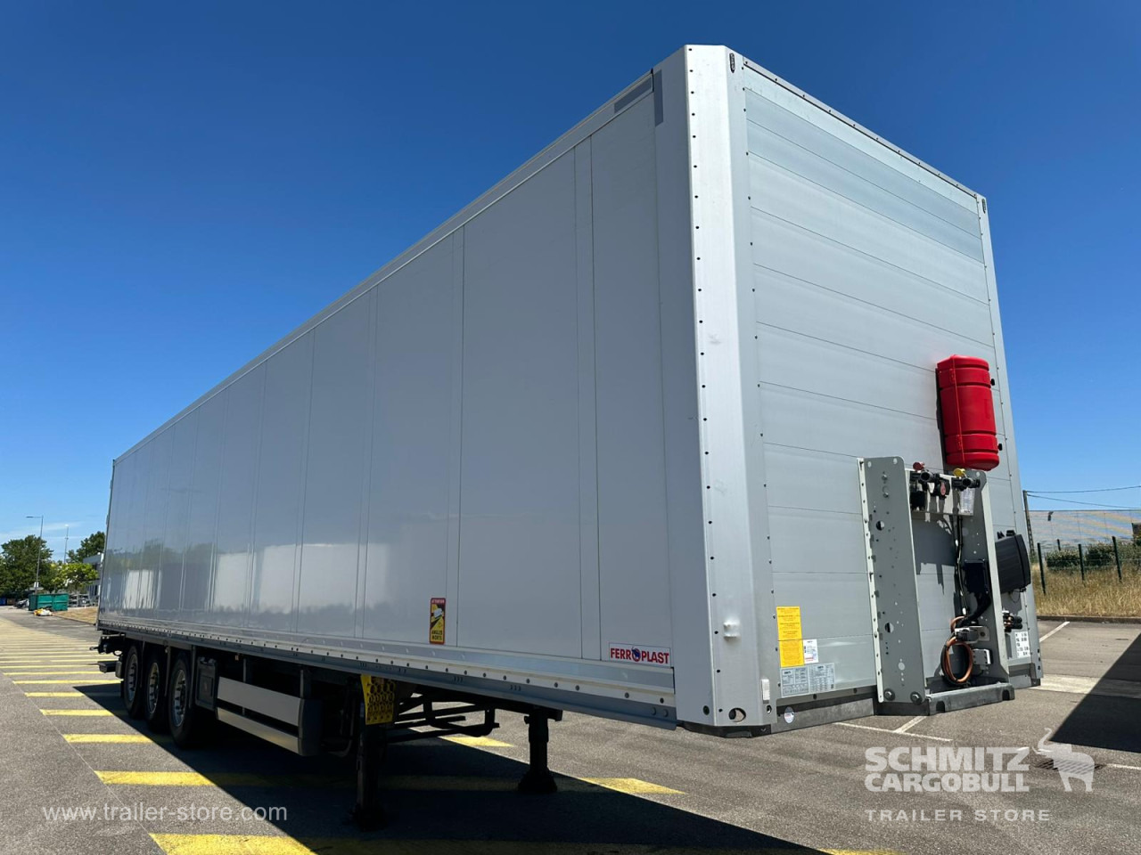 SCHMITZ Dryfreight Standard Taillift - Skåp semitrailer: bild 1 SCHMITZ Dryfreight Standard Taillift - Skåp semitrailer: bild 1