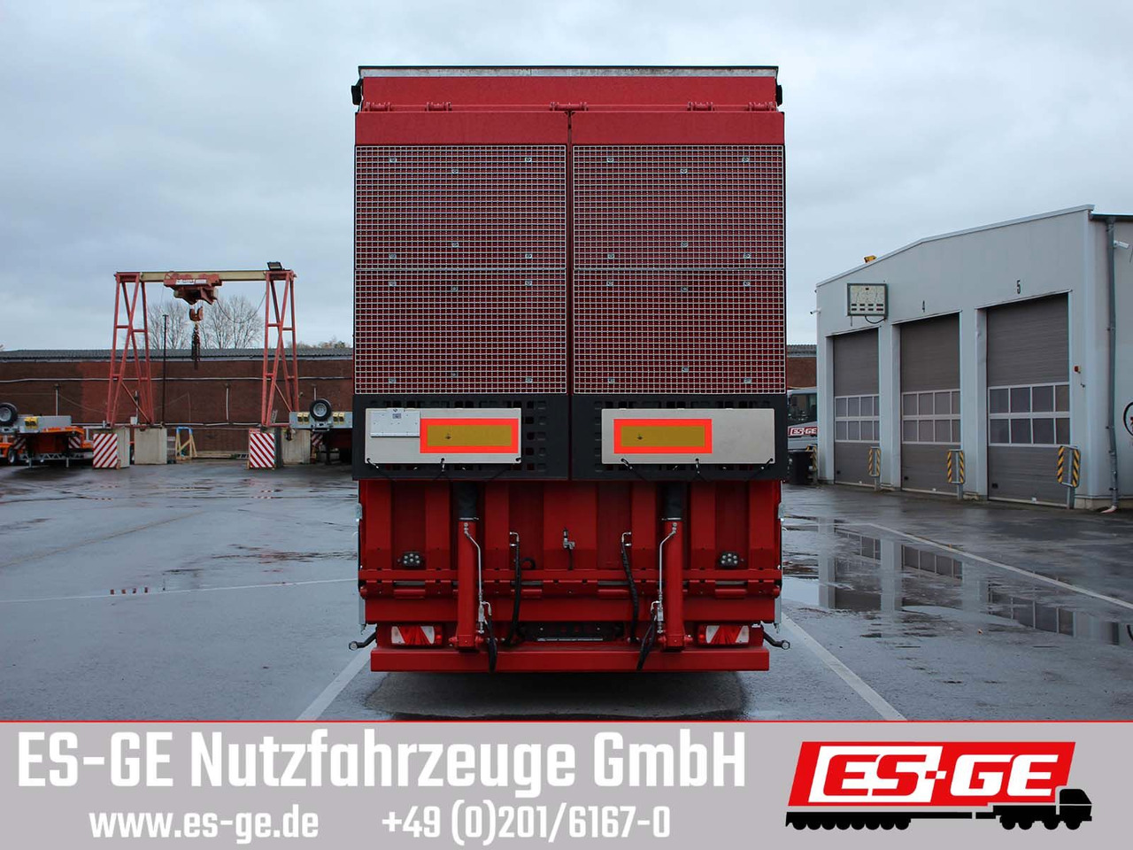 Dinkel 4-Achs-Jumbotieflader - doppelte Rampen - Låg lastare semitrailer: bild 3 Dinkel 4-Achs-Jumbotieflader - doppelte Rampen - Låg lastare semitrailer: bild 3