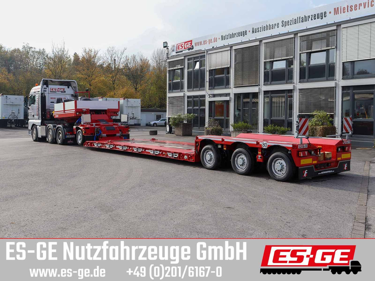 Faymonville Gigamax Tiefbett 1+3 - Låg lastare semitrailer: bild 1 Faymonville Gigamax Tiefbett 1+3 - Låg lastare semitrailer: bild 1