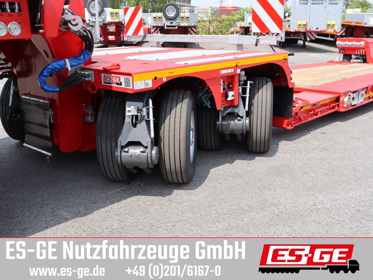 Faymonville MAX 710 Tiefbett 2+4 PA - Låg lastare semitrailer: bild 5 Faymonville MAX 710 Tiefbett 2+4 PA - Låg lastare semitrailer: bild 5