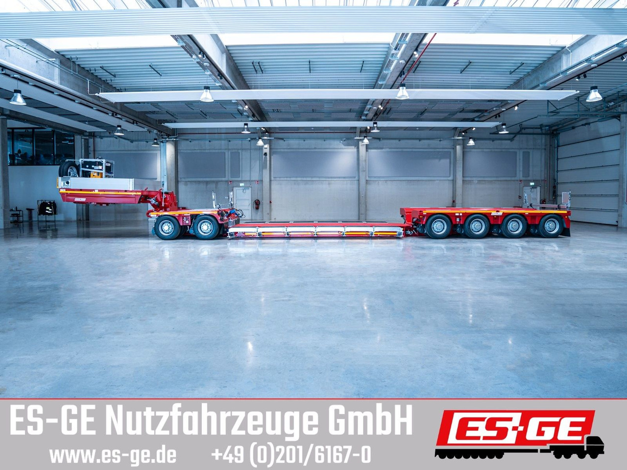 Faymonville MAX 710 Tiefbett 2+4 PA - Låg lastare semitrailer: bild 2 Faymonville MAX 710 Tiefbett 2+4 PA - Låg lastare semitrailer: bild 2