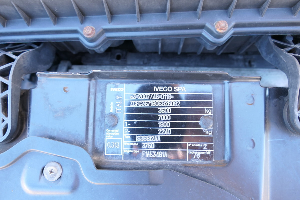Volymskåp IVECO Daily 35 S11 C30C AUTOMATIK KAMERA Regale LUFT D: bild 13