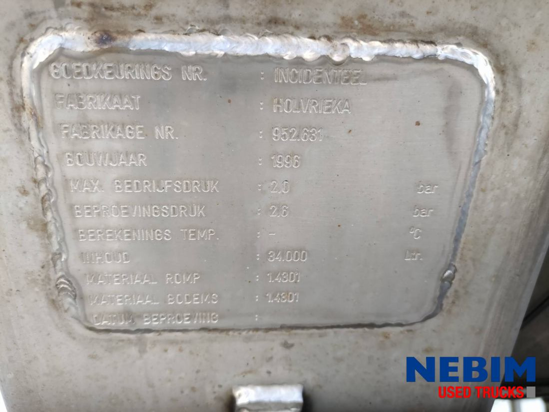 Burg BPO 12 28 Z - 34.000ltr - Tanktrailer: bild 5 Burg BPO 12 28 Z - 34.000ltr - Tanktrailer: bild 5