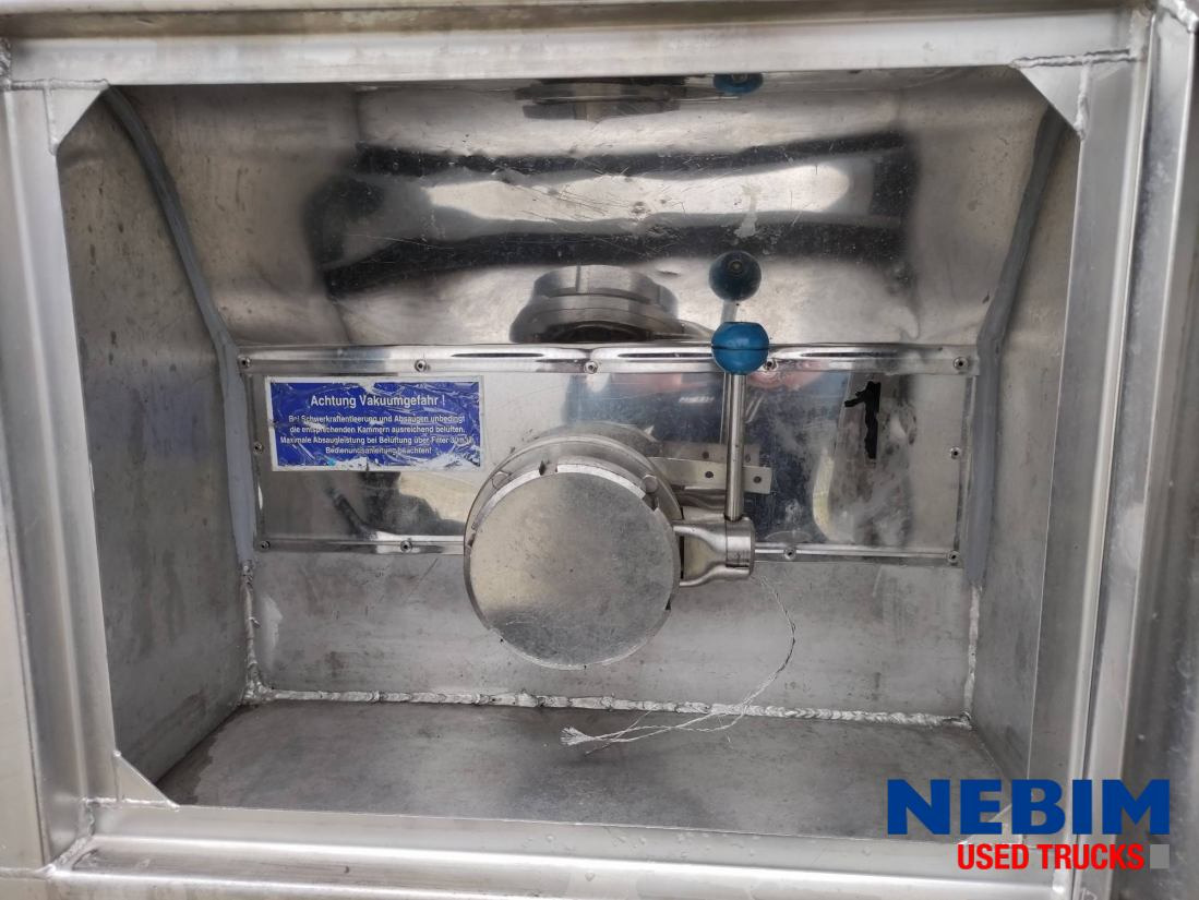 Feldbinder TSA 33.3-3 Unibloc pump electr - 3 comp. 8.000 / 2 2.500 / 3.000 Ltr. - Tanktrailer: bild 5 Feldbinder TSA 33.3-3 Unibloc pump electr - 3 comp. 8.000 / 2 2.500 / 3.000 Ltr. - Tanktrailer: bild 5