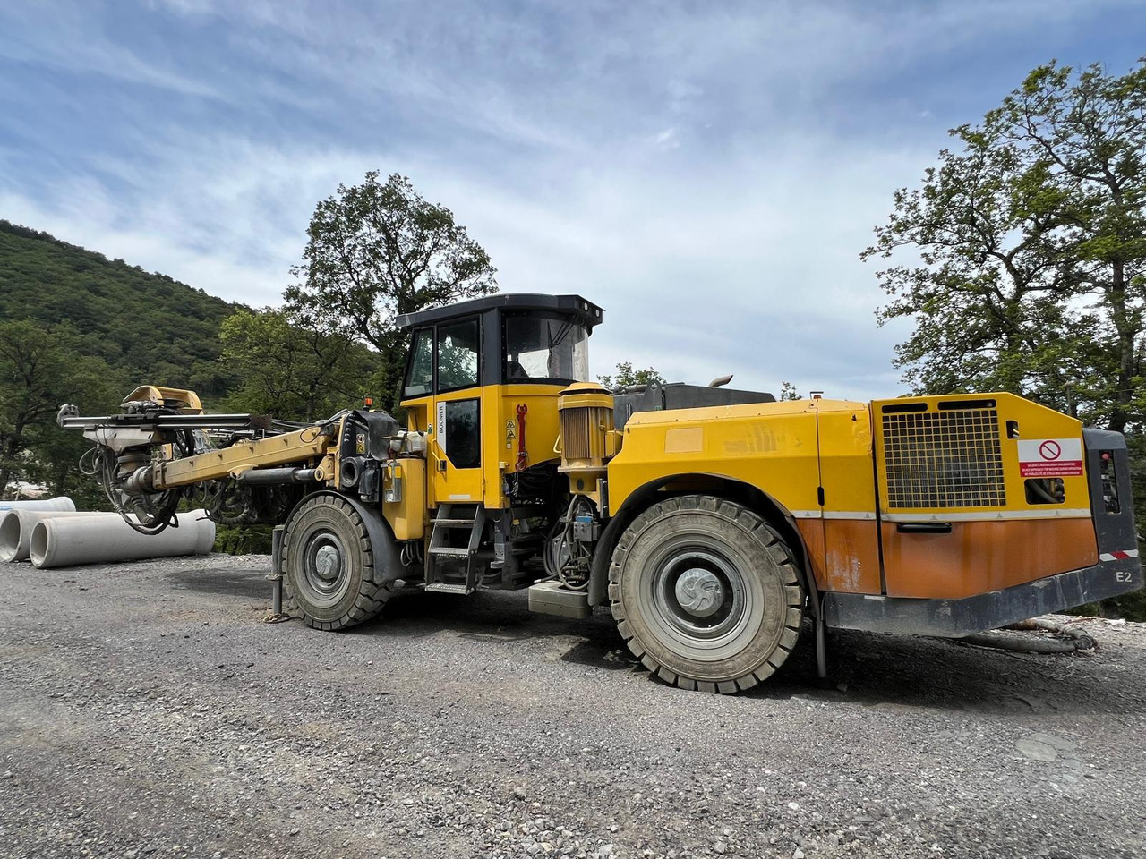 Atlas Copco E2C - Styrbara borrmaskin: bild 3 Atlas Copco E2C - Styrbara borrmaskin: bild 3