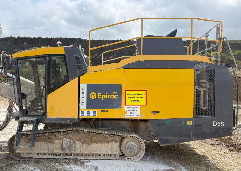 Atlas Copco (Epiroc) FlexiROC D55-10SF - Borrmaskin: bild 1 Atlas Copco (Epiroc) FlexiROC D55-10SF - Borrmaskin: bild 1