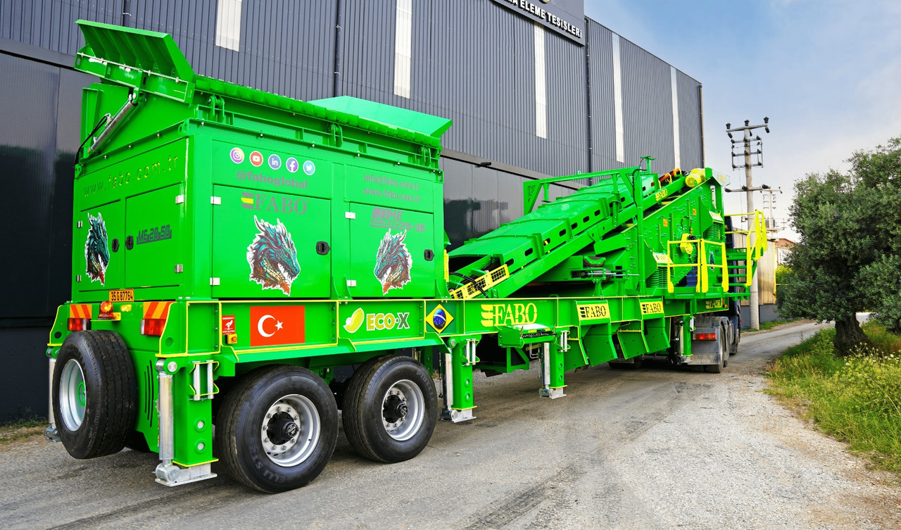 FABO ME 2050 SERIES MOBILE SAND SCREENING PLANT - Sorteringsverk: bild 3 FABO ME 2050 SERIES MOBILE SAND SCREENING PLANT - Sorteringsverk: bild 3