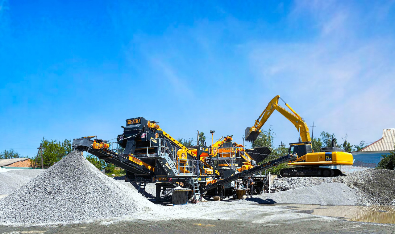 FABO Mobile crusher - Mobilt krossverk: bild 1 FABO Mobile crusher - Mobilt krossverk: bild 1