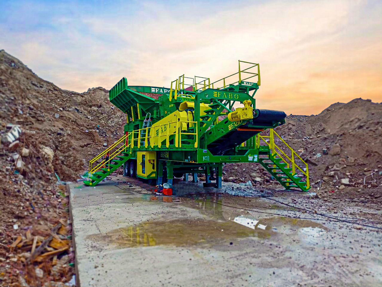 FABO Mobile crusher - Mobilt krossverk: bild 4 FABO Mobile crusher - Mobilt krossverk: bild 4