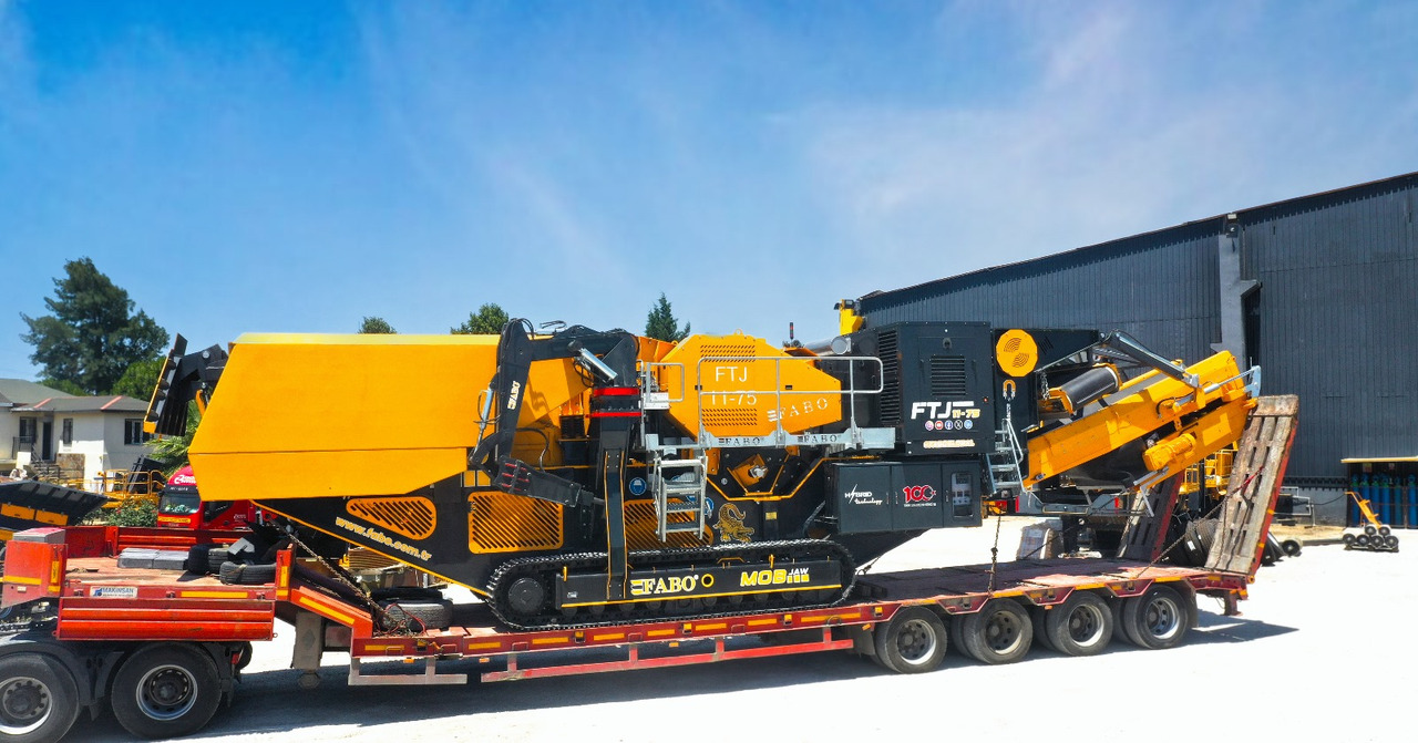 FABO Mobile crusher - Mobilt krossverk: bild 1 FABO Mobile crusher - Mobilt krossverk: bild 1