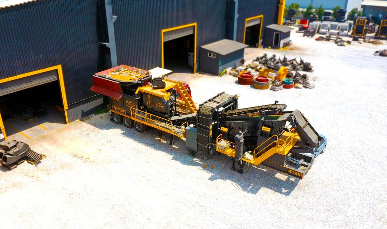 FABO Mobile crusher - Mobilt krossverk: bild 1 FABO Mobile crusher - Mobilt krossverk: bild 1