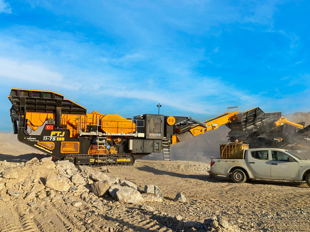 FABO Mobile crusher - Mobilt krossverk: bild 3 FABO Mobile crusher - Mobilt krossverk: bild 3