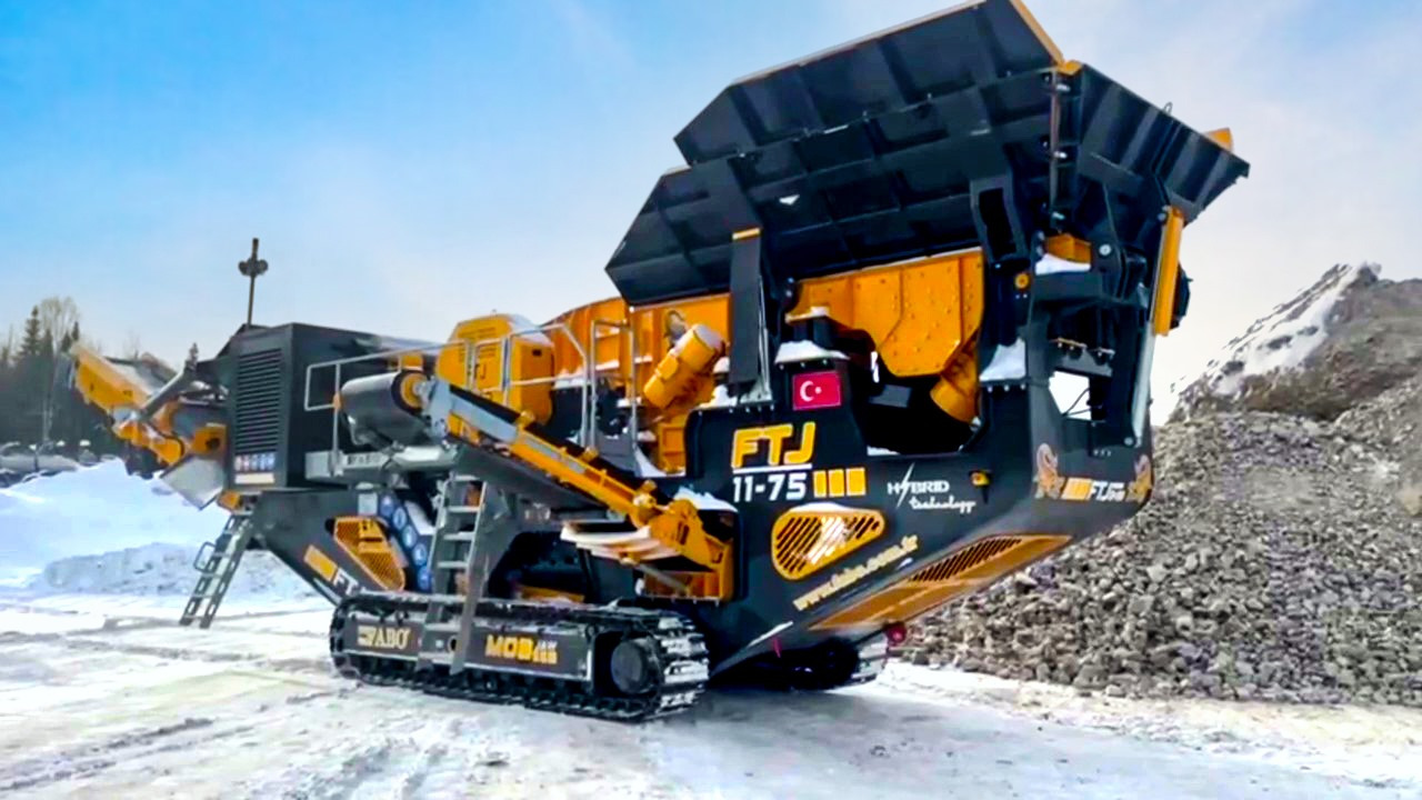 FABO Mobile crusher - Mobilt krossverk: bild 1 FABO Mobile crusher - Mobilt krossverk: bild 1