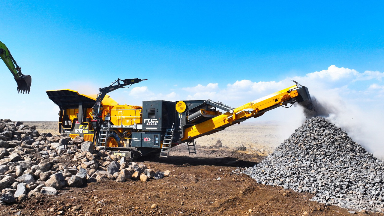 FABO Mobile crusher - Mobilt krossverk: bild 1 FABO Mobile crusher - Mobilt krossverk: bild 1