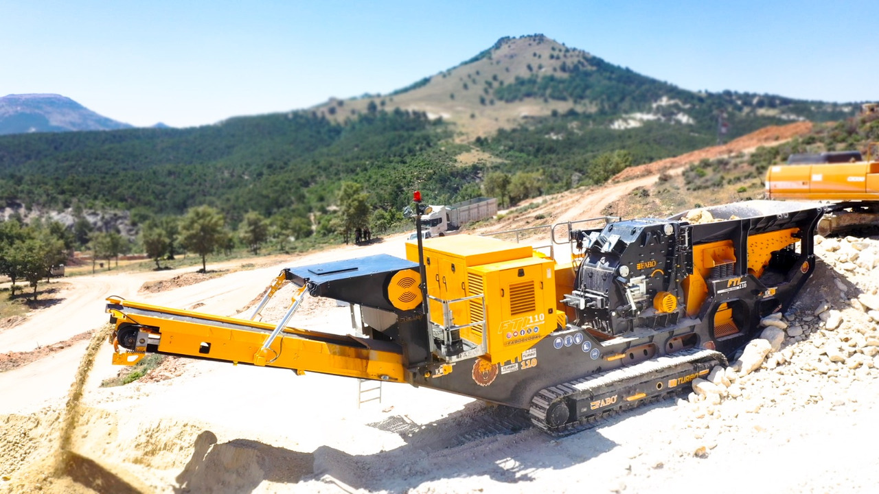 FABO Mobile crusher - Mobilt krossverk: bild 1 FABO Mobile crusher - Mobilt krossverk: bild 1