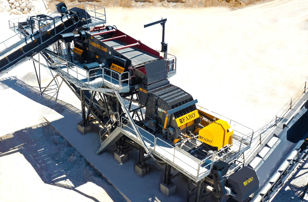 FABO Vibrating screen - Sorteringsverk: bild 1 FABO Vibrating screen - Sorteringsverk: bild 1