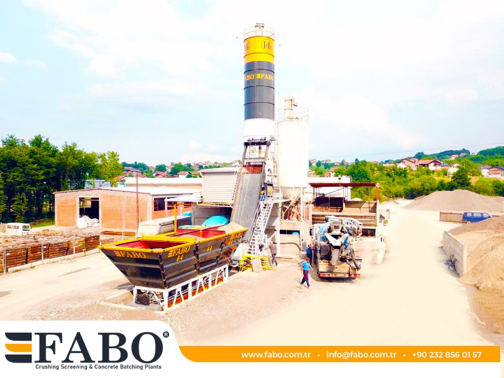 FABO compact concrete plant - Betongfabrik: bild 2 FABO compact concrete plant - Betongfabrik: bild 2