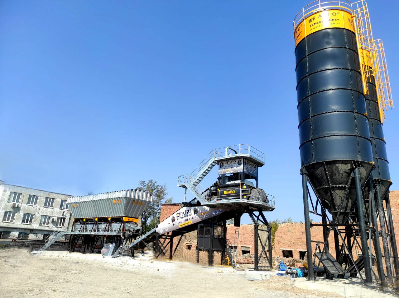 FABO compact concrete plant - Betongfabrik: bild 4 FABO compact concrete plant - Betongfabrik: bild 4