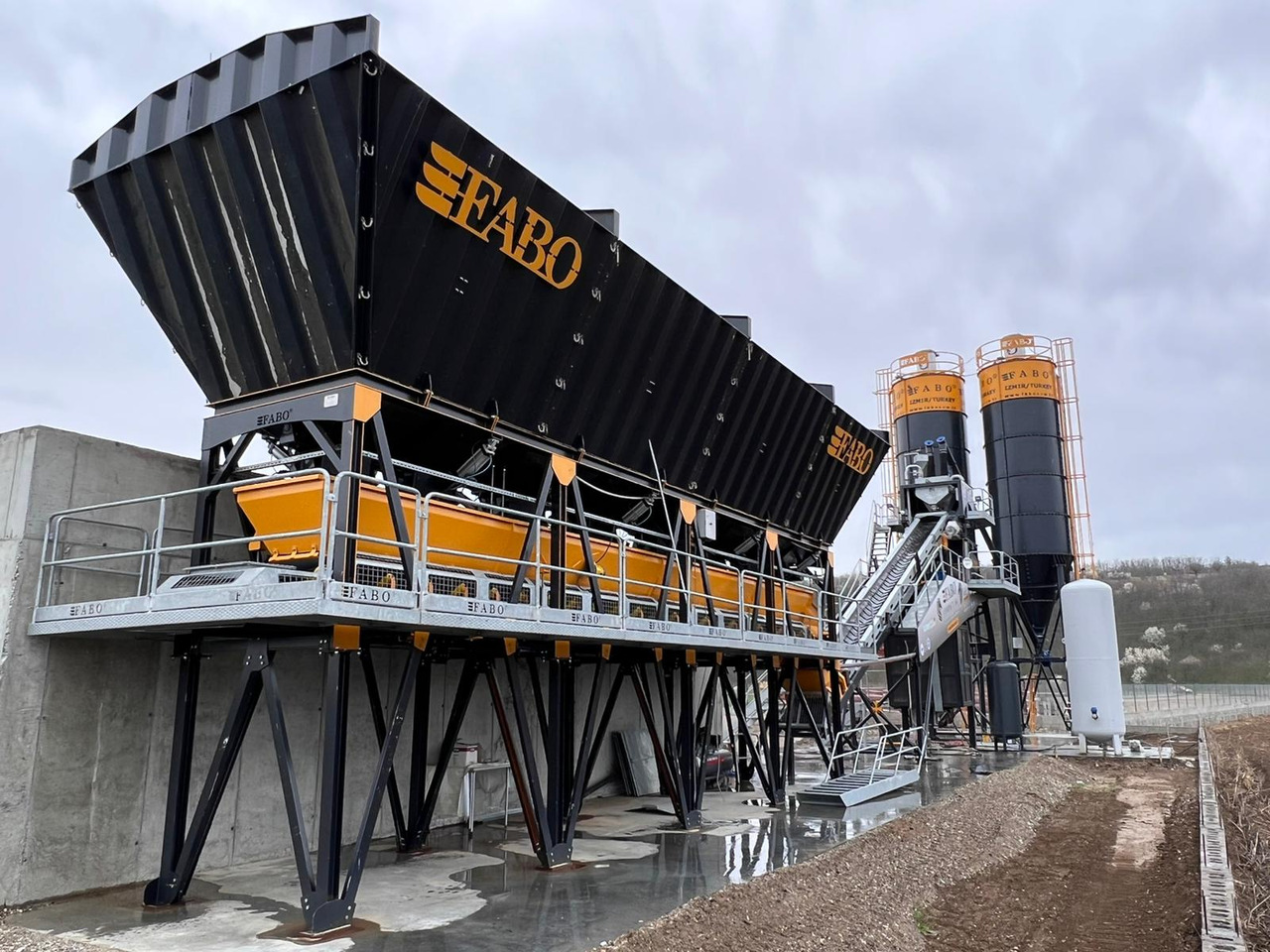 FABO compact concrete plant - Betongfabrik: bild 1 FABO compact concrete plant - Betongfabrik: bild 1