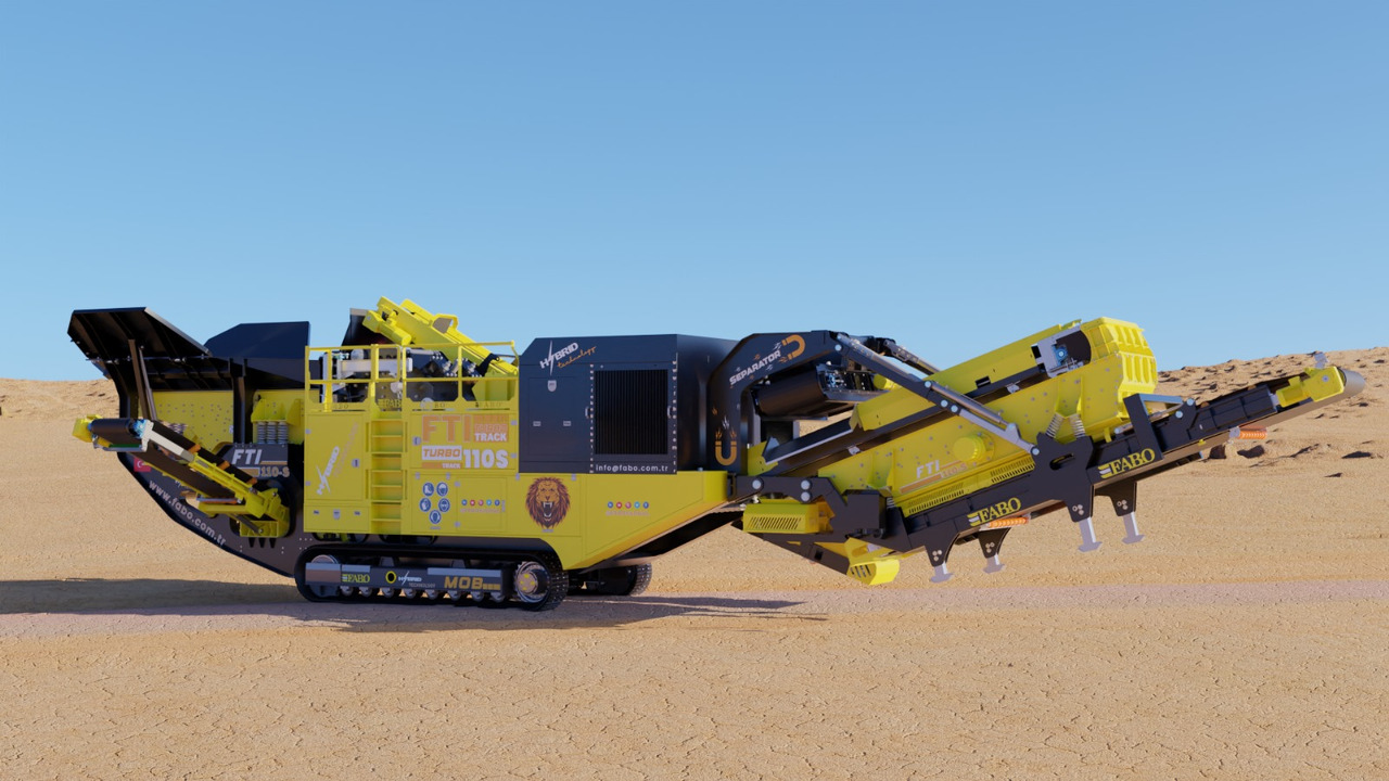 Ny Krossverk FABO crawler crusher: bild 19
