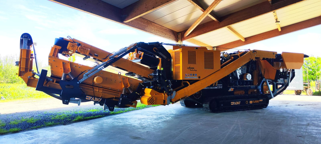 Ny Krossverk FABO crawler crusher: bild 16