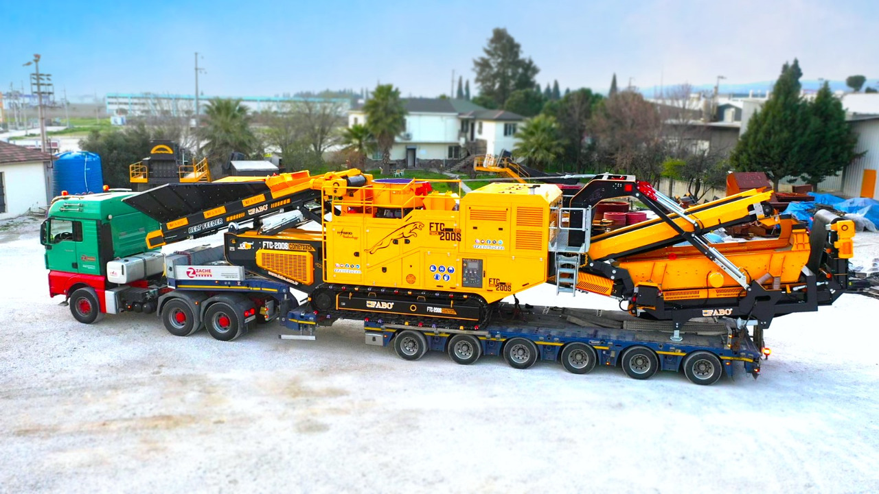 FABO crawler crusher - Krossverk: bild 2 FABO crawler crusher - Krossverk: bild 2
