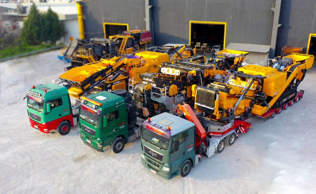 Ny Krossverk FABO crawler crusher: bild 14