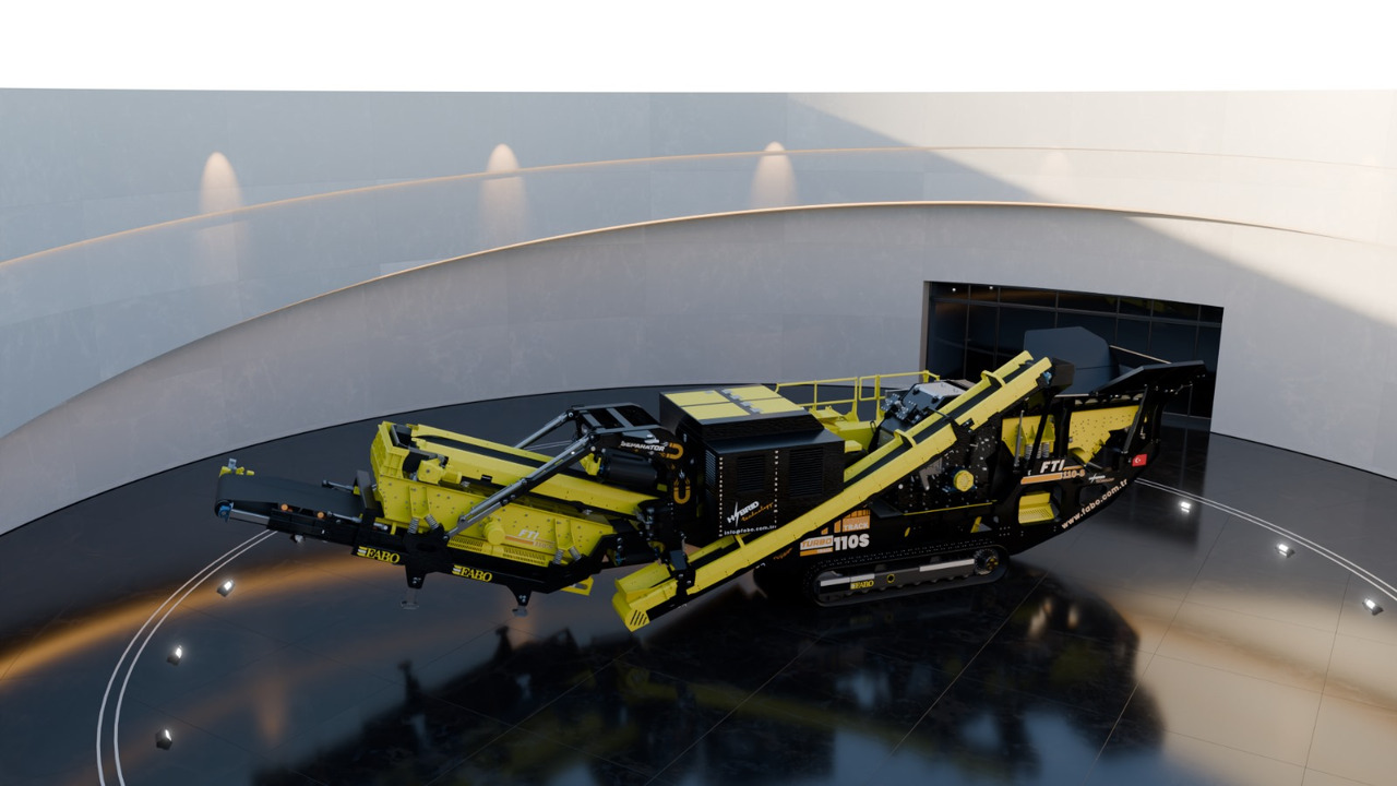 Ny Krossverk FABO crawler crusher: bild 18