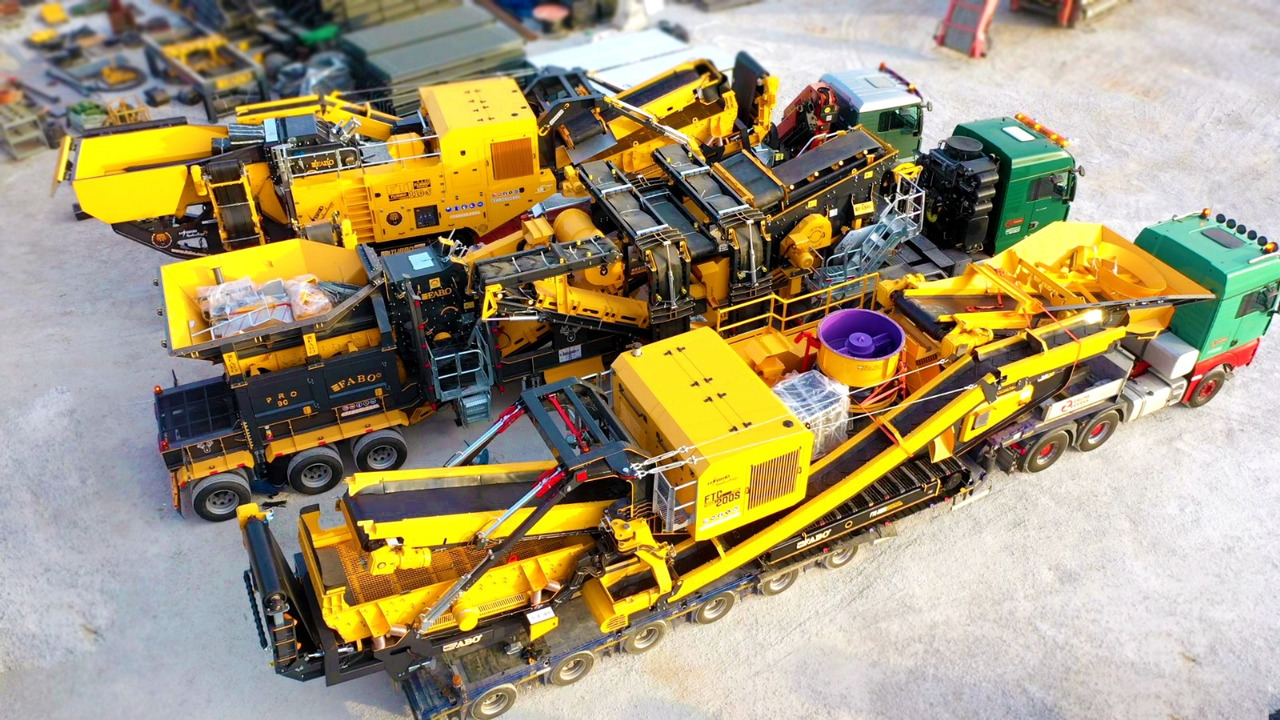 Ny Krossverk FABO crawler crusher: bild 12