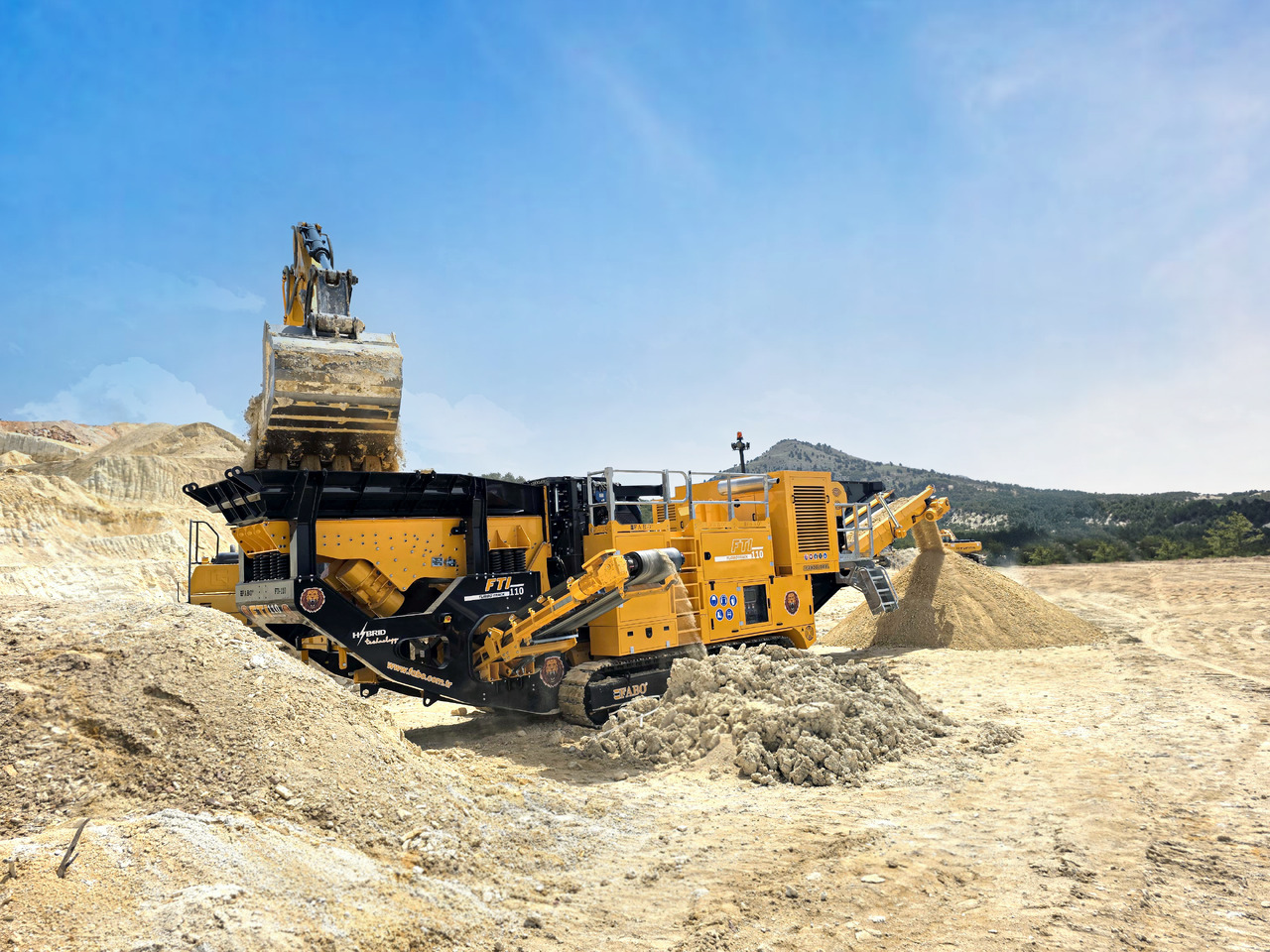 FABO crawler crusher - Krossverk: bild 2 FABO crawler crusher - Krossverk: bild 2