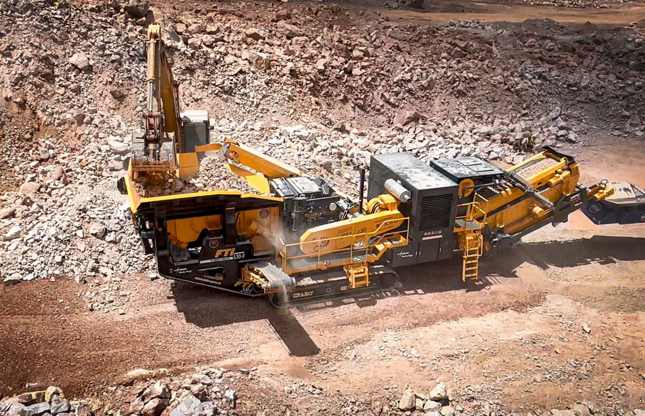 FABO crawler crusher - Krossverk: bild 3 FABO crawler crusher - Krossverk: bild 3