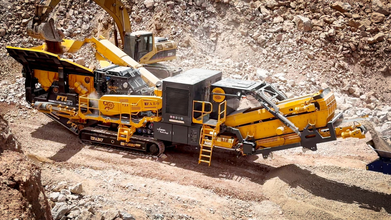 FABO crawler crusher - Krossverk: bild 1 FABO crawler crusher - Krossverk: bild 1