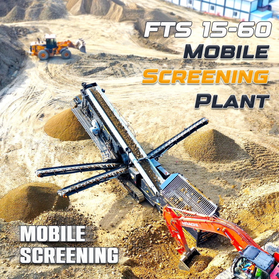 FABO crawler screen - Sorteringsverk: bild 1 FABO crawler screen - Sorteringsverk: bild 1