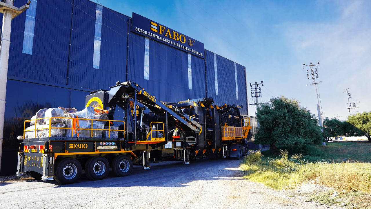 FABO mining machinery - crushing plant - Gruvmaskin: bild 1 FABO mining machinery - crushing plant - Gruvmaskin: bild 1