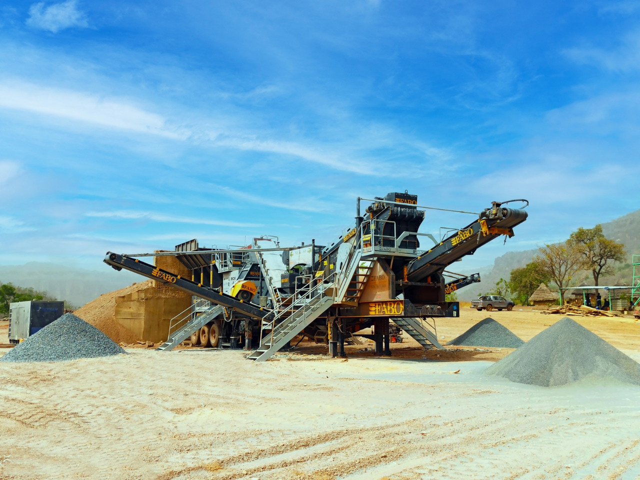 FABO mining machinery - crushing plant - Gruvmaskin: bild 1 FABO mining machinery - crushing plant - Gruvmaskin: bild 1