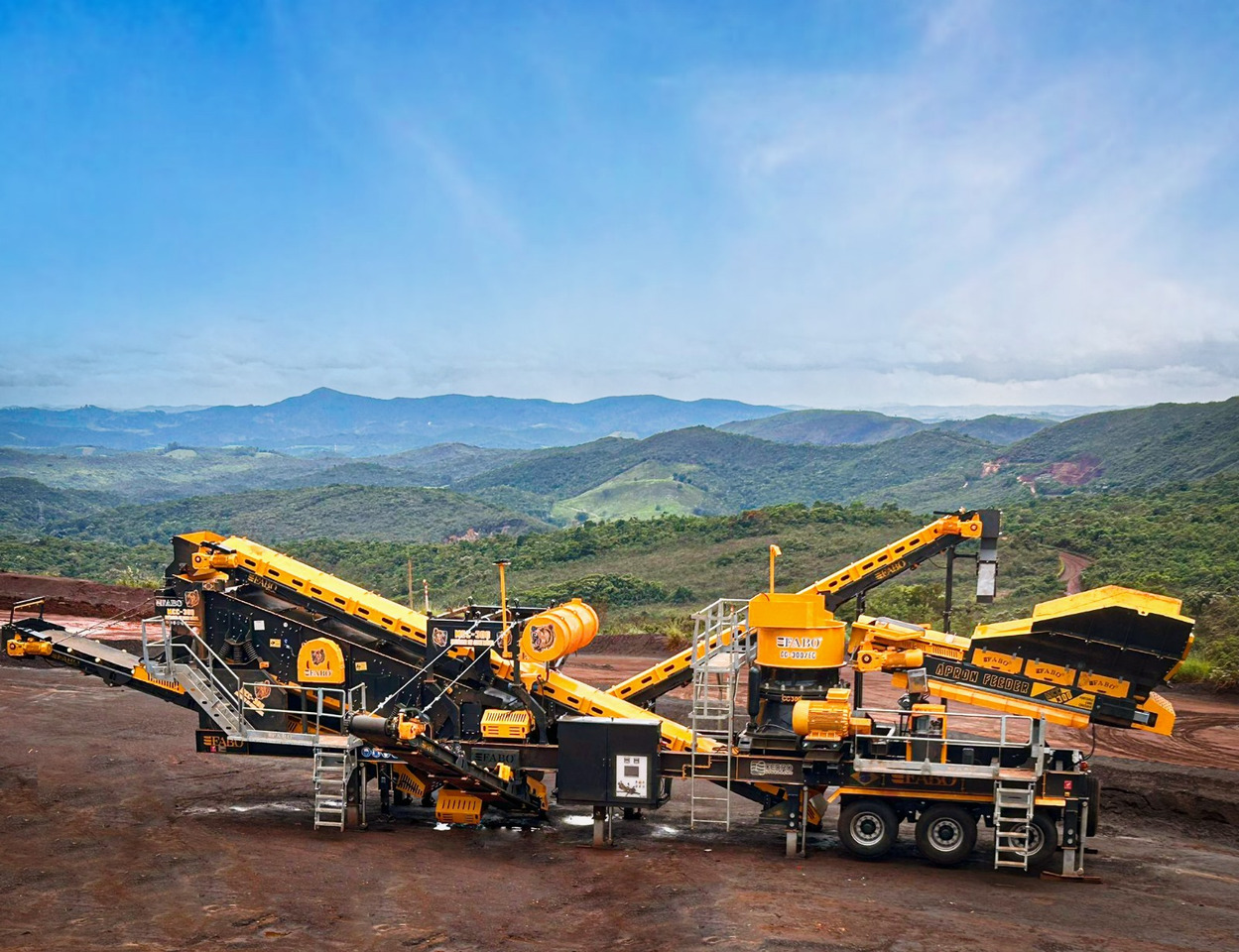 FABO mining machinery - crushing plant - Gruvmaskin: bild 1 FABO mining machinery - crushing plant - Gruvmaskin: bild 1
