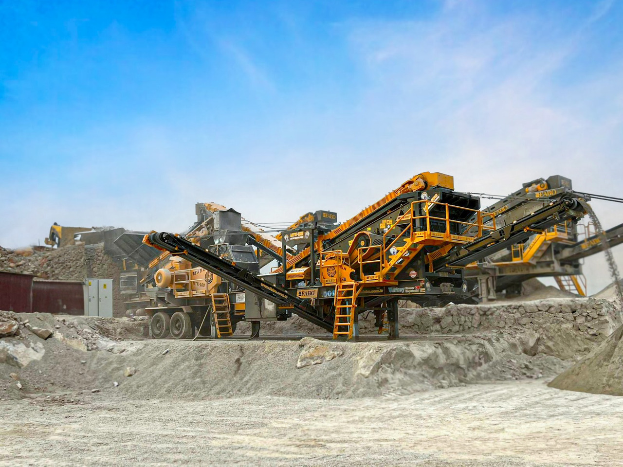 FABO mining machinery - crushing plant - Gruvmaskin: bild 1 FABO mining machinery - crushing plant - Gruvmaskin: bild 1