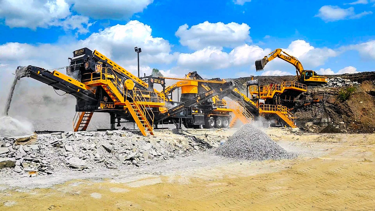 FABO mining machinery - crushing plant - Gruvmaskin: bild 1 FABO mining machinery - crushing plant - Gruvmaskin: bild 1