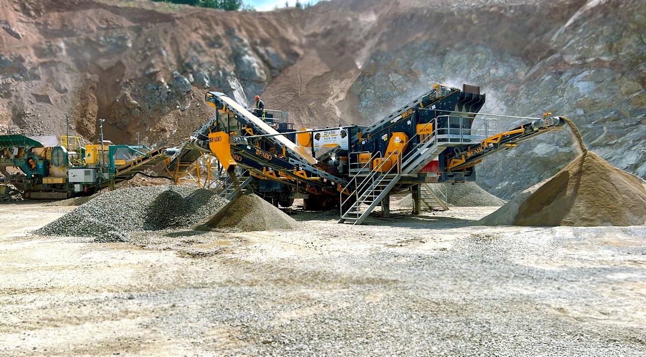 FABO mining machinery - crushing plant - Gruvmaskin: bild 1 FABO mining machinery - crushing plant - Gruvmaskin: bild 1