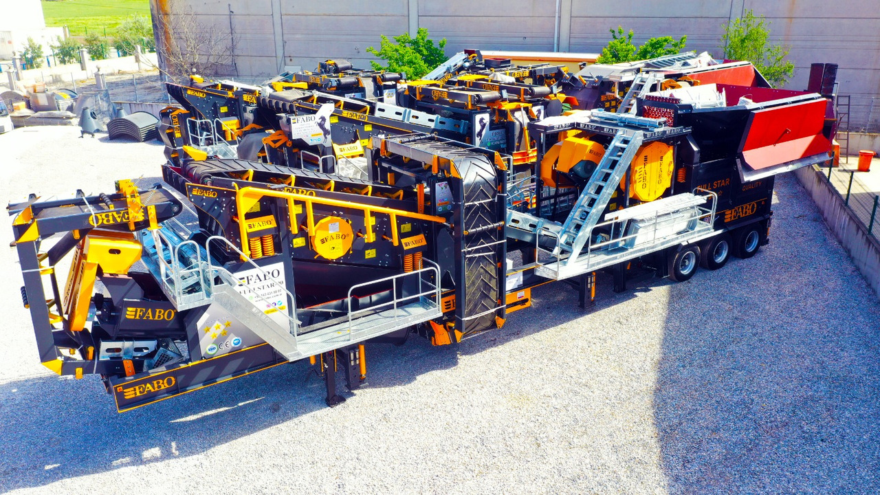 FABO mining machinery - crushing plant - Fullortsborrmaskin: bild 2 FABO mining machinery - crushing plant - Fullortsborrmaskin: bild 2