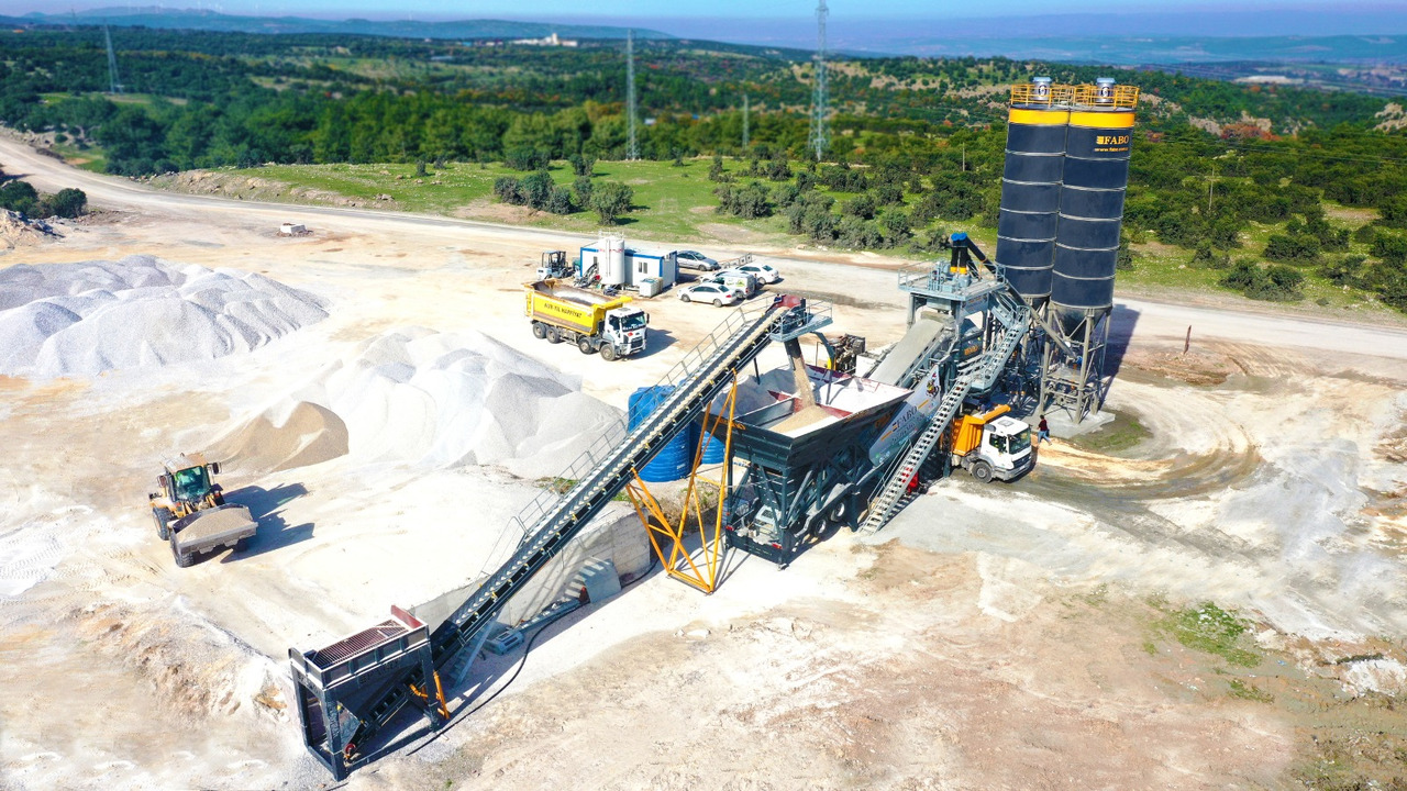 FABO mobile concrete batching plant - Betongfabrik: bild 1 FABO mobile concrete batching plant - Betongfabrik: bild 1