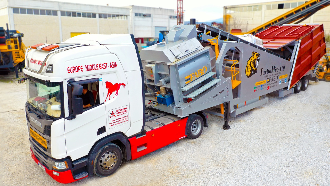 FABO mobile concrete batching plant - Betongfabrik: bild 4 FABO mobile concrete batching plant - Betongfabrik: bild 4