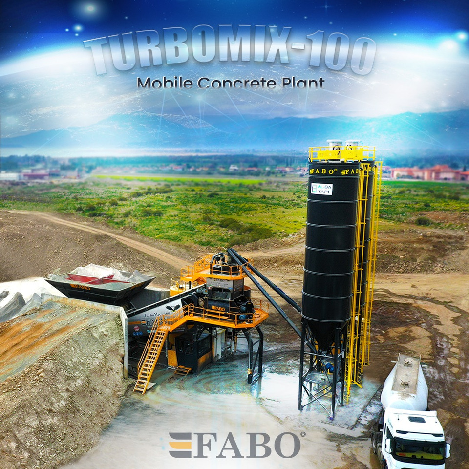 FABO mobile concrete batching plant - Betongfabrik: bild 1 FABO mobile concrete batching plant - Betongfabrik: bild 1