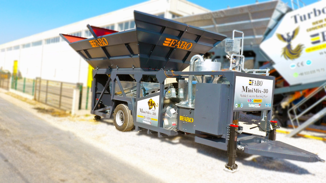 FABO mobile concrete batching plant - Betongfabrik: bild 1 FABO mobile concrete batching plant - Betongfabrik: bild 1